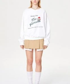 [OUTXO] SS 22 FUNGI GRAPHIC MTM IVORY