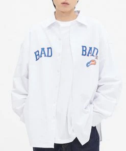 [BAD IN BAD] SS 22 BAD OG LOGO SHIRT_WHITE
