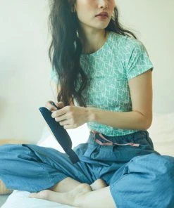 [HOKUS POKUS] Summer 22 H Monogram Top / Light Green Best Sellers