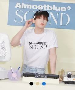 [ALMOSTBLUE] Seasonless SOUND LOGO BALL CAP Best Sellers