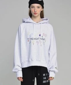 MIDNIGHTMOVE [MIDNIGHT MOVE] SS 22 Crayon Hood (off White) Best Sellers