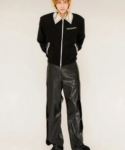 [ANOTHER YOUTH] SS 22 Side Snap Leather Pts Best Sellers