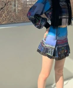 [POPSIZ] Summer 22 Andy's Neighborhood Lace Skirt