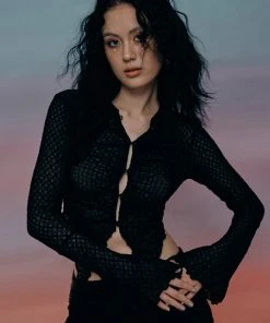 [EXPIRED GIRL] FW 21 Chloe Lace Blouse BLACK Best Sellers