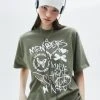 Best Sellers [LUV IS TRUE] Summer 22 PUNK TEE(KHAKI)