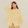[AQOSTUDIOSPACE] SS 22 BEAR OXFORD SHIRTS YELLOW
