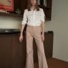 Best Sellers [LO AXUAL] SS 22 FRONT POCKET FLARE PANTS (2 COLOR)