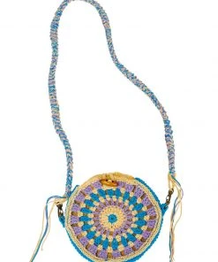 Best Sellers [LECYTO] Seasonless HANDMADE CROCHET MULTI CIRCLE BAG_(YELLOW)