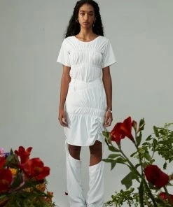 [NACHE] Summer 22 SMOCKING SKIRT&LEG WARMER