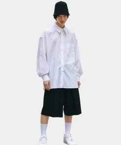 Best Sellers [ADD] SS 22 MINIMAL AVANTGARDE SHIRT WHITE