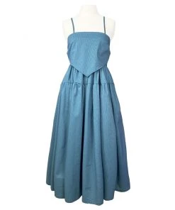 [CODE SHION] SS 22 Gather Dress_BL