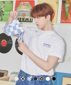 [ALMOSTBLUE] Seasonless CHECKERBOARD MINI CROSS BAG