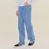 Best Sellers [AQOSTUDIOSPACE] SS 22 AQO BEAR PATTERN DENIM PANTS BLUE