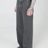 [SSERPE] SS 22 Sserpe X Dilettantisme - Grey V Cut Wide Denim Pants