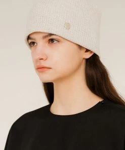 Best Sellers [ANOTHER YOUTH] SS 22 Logo Waffle Beanie - Ivory