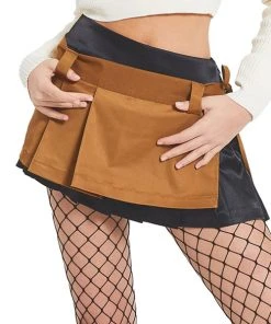 [CRANK] SS 22 PLEATS WRAP SKIRT_BR Best Sellers