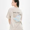 [NASTY FANCY CLUB] Summer 22 BEES BUZZ TEE (BEIGE)_F22QB442