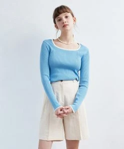 Best Sellers [ANEDIT] Summer 22 Square Neck Knit_SB