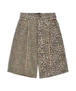 [AJO BY AJO] SS 22 Twofold Leopard Shorts [Beige]