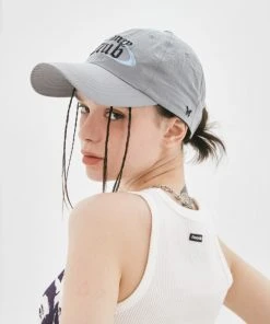 [NASTY FANCY CLUB] Summer 22 SPACE CLUB BALL CAP (GRAY)_F22QE804 Best Sellers