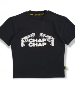 [CHAPCHAP] SS 22 Pistol Chap Tee(Black) Best Sellers