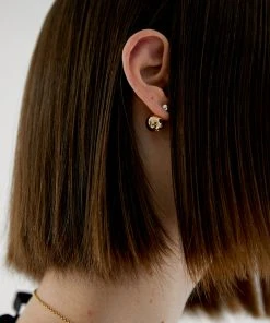 Best Sellers [MIDNIGHT MOMENT] Seasonless Two Ball Earring - Mix