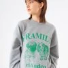 Best Sellers [RIANDCO] SS 22 [W] Framily Sweatshirts Melange Grey