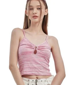 Best Sellers [CRANK] Summer 22 RING CROP SLEEVELESS_PK