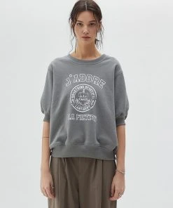Best Sellers [LARTIGENT] SS 22 PARIS SWEATSHIRT(CHARCOAL)