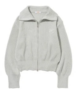 Best Sellers [ROCCI ROCCI] SS 22 RCC Knit Zipup Cardigan [MODERN GREY]