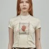 [REHEAT] SS 22 VINTAGE-PAINTED T-SHIRT Best Sellers