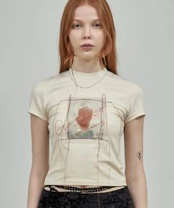 [REHEAT] SS 22 VINTAGE-PAINTED T-SHIRT Best Sellers