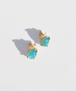 [INODORE] Seasonless Dinky Studs _ Blue Jade