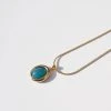 Best Sellers [INODORE] Seasonless Pupil Necklace _ Blue Jade