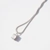 [INODORE] Seasonless Dinky Necklace _ White Opal Best Sellers