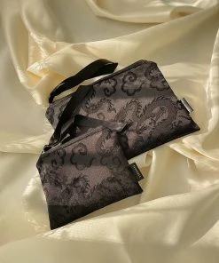 [ETREROSE] Seasonless Dragon Broderie Zip-pouch (SET) Best Sellers