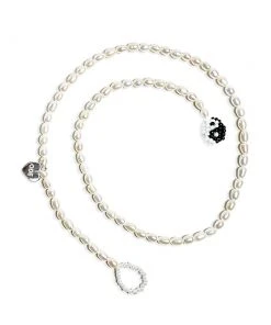 [OD2U] Seasonless YINYANG BEADS PEARL NECKLACE