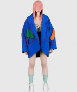 [ORGANICKIT] SS 22 The Colour Blocks Yiseul Coat
