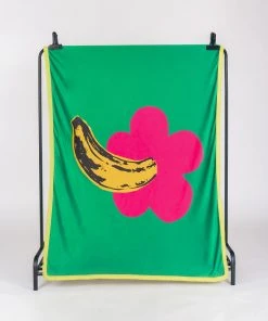 [ORGANICKIT] Seasonless Banana And Flower Balls Blanket
