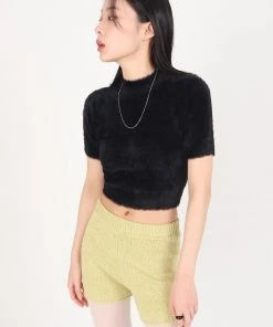 [OV] Seasonless OV Ture Basic Soft Half Knit 2color