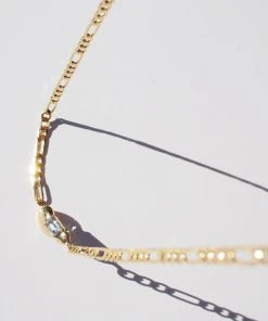 [INODORE] Seasonless Boat Necklace-White Best Sellers