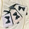 Best Sellers [ETREROSE] Seasonless Glossy Organza Ribbon Zip-pouch (S/3color)