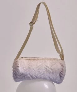 [RYSM] Seasonless Feather Bag - Salmon Blue Best Sellers