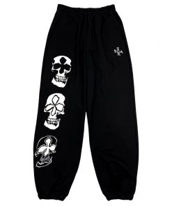 [SURGERY] Seasonless Surgery Triple Skull Sweat Pants Best Sellers