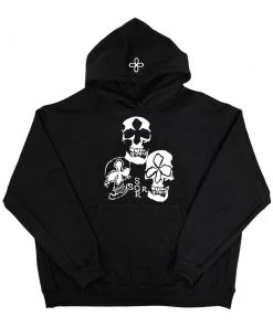 [SURGERY] Seasonless Surgery Triple Skull Sweat Hoodie