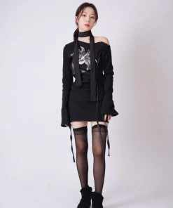 [ELFELFELF ARCHIVES] Winter 21 Archive 3: Black (scarf Set) Best Sellers