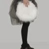 [POKOFOSCA] Seasonless Fluffy Bag (White) Best Sellers