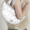 Best Sellers [POKOFOSCA] Seasonless Half Circle Bag (Silver)