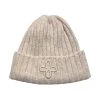 Best Sellers [SURGERY] Seasonless Embroidery Logo Wool Beanie 'ivory'