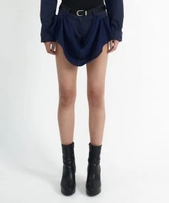 [ARTS DE BASE] SS 22 Cowl Short Pants (Navy) Best Sellers